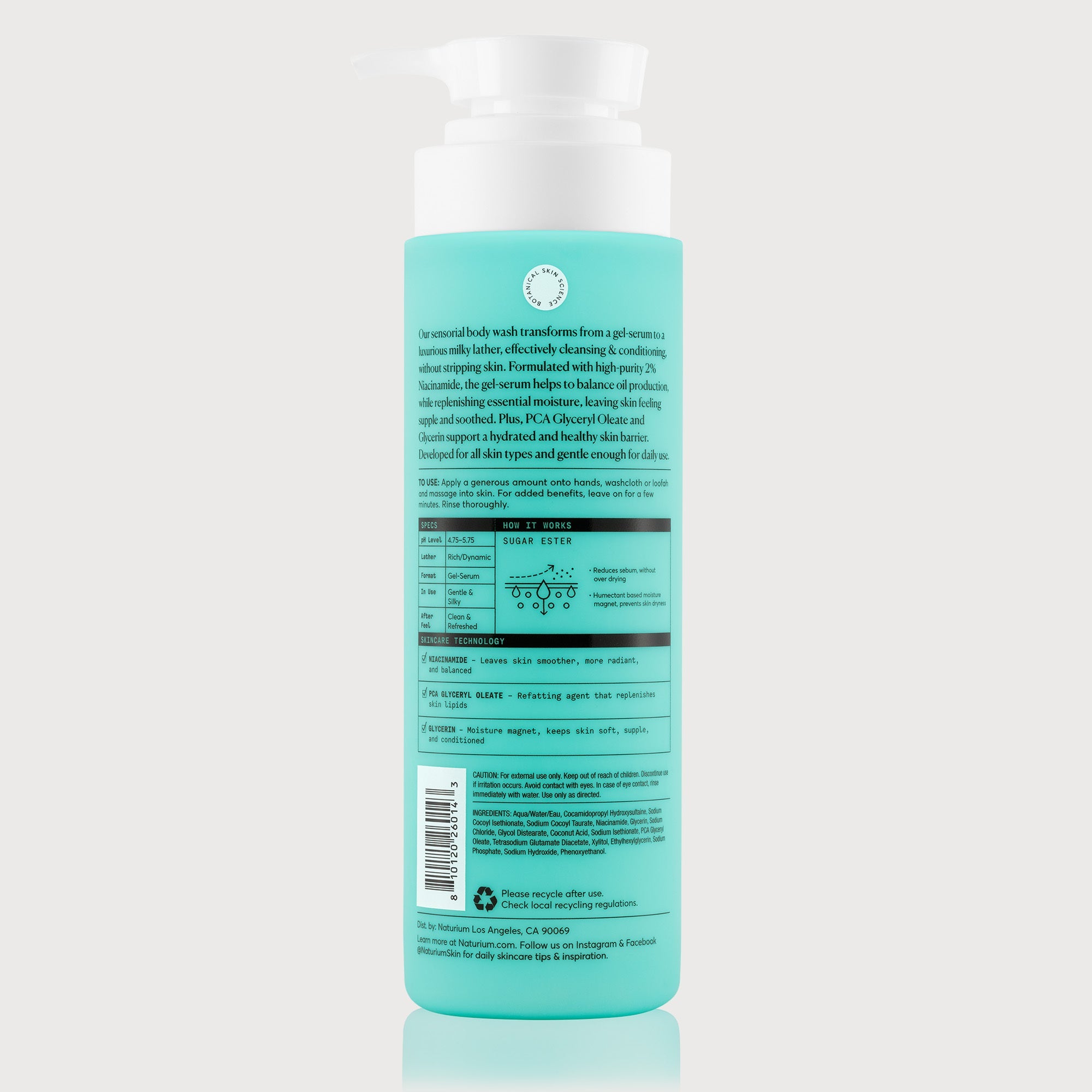 Niacinamide Body Wash For Healthy Skin